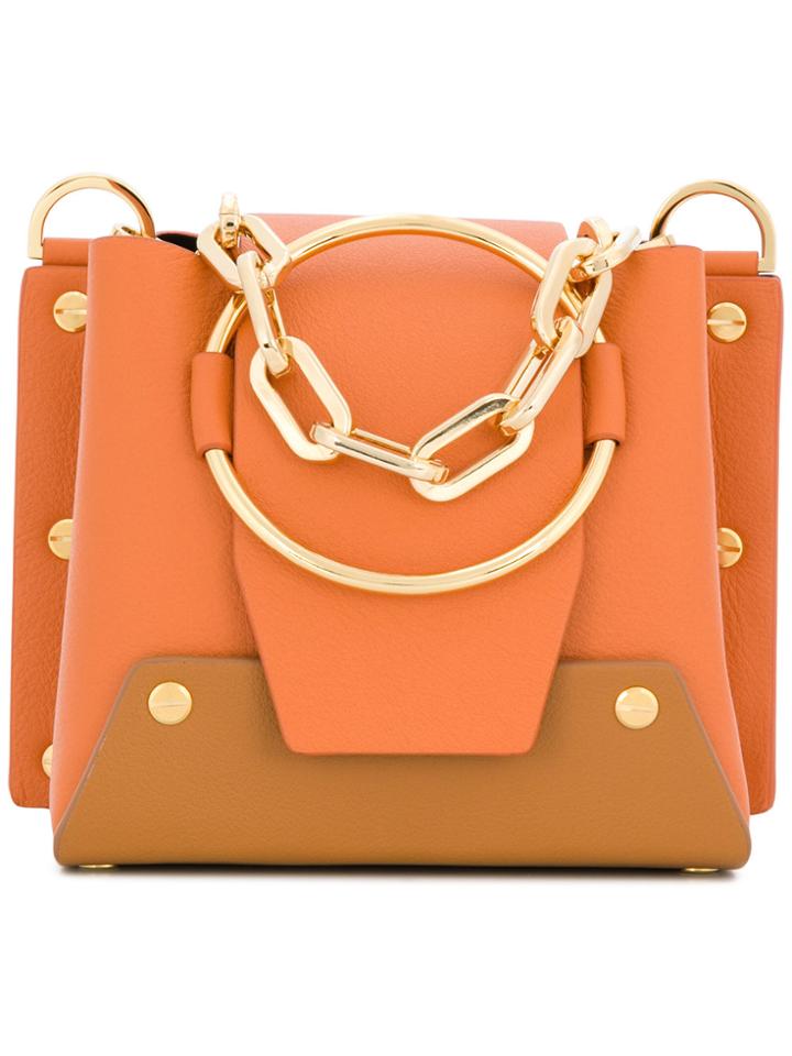 Yuzefi Mini Delila Shoulder Bag - Yellow & Orange