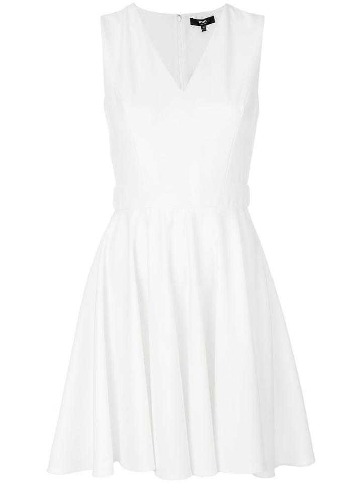 Versus V-neck Sleeveless Mini Dress - White