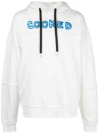 Haculla Cooked Printed Hoodie - White