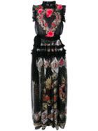 Dolce & Gabbana Floral-print Dress - Black