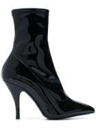 Morobé Pointed Toe Boots - Black