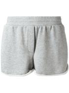 Alexander Wang Track Shorts, Women's, Size: Medium, Grey, Cotton/polyester/modal