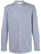 Harmony Paris Cyril Striped Shirt, Men's, Size: Small, White, Cotton