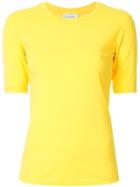 Ck Calvin Klein Crew Neck T-shirt - Yellow & Orange