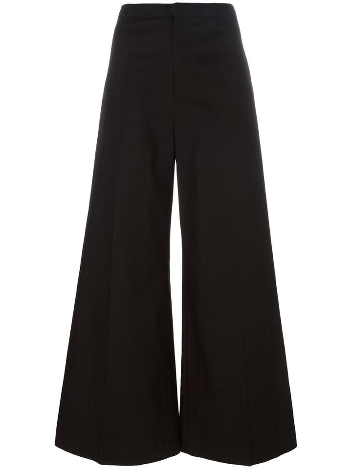 Isabel Marant Spanel Trousers, Women's, Size: 38, Black, Cotton/linen/flax