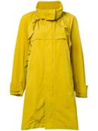 Muveil Frill Trim Parka, Women's, Size: 38, Yellow/orange, Nylon