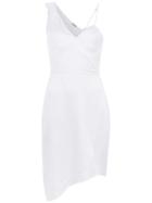 Tufi Duek Panelled Dress - White