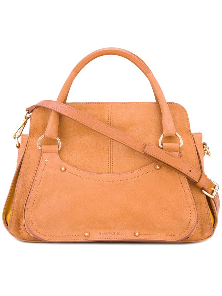 See By Chloé Tote Bag, Women's, Brown, Calf Leather
