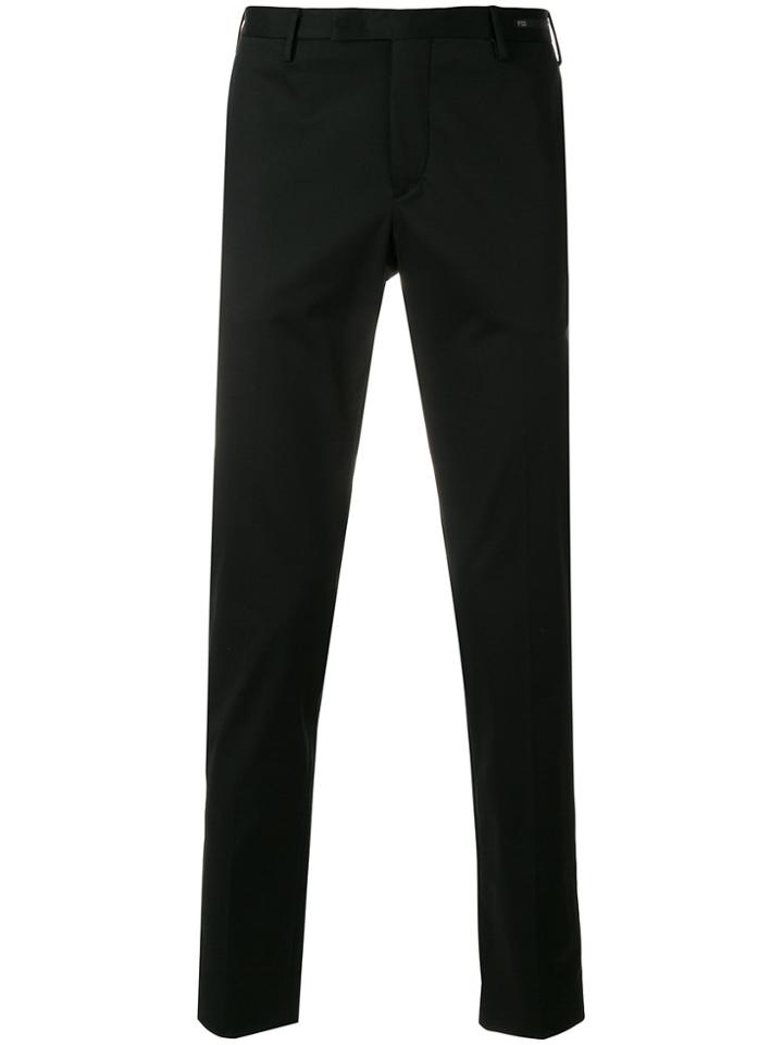 Pt01 Slim Fit Chinos - Black