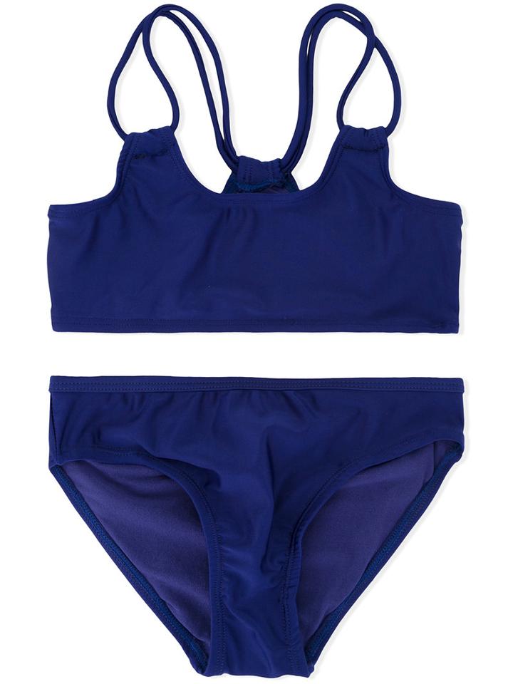 Duskii Girl - Navy Blue Bikini - Kids - Polyester/spandex/elastane - 8 Yrs