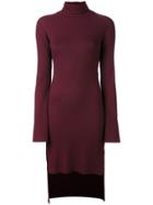 Mm6 Maison Margiela High-low Hem Dress - Red