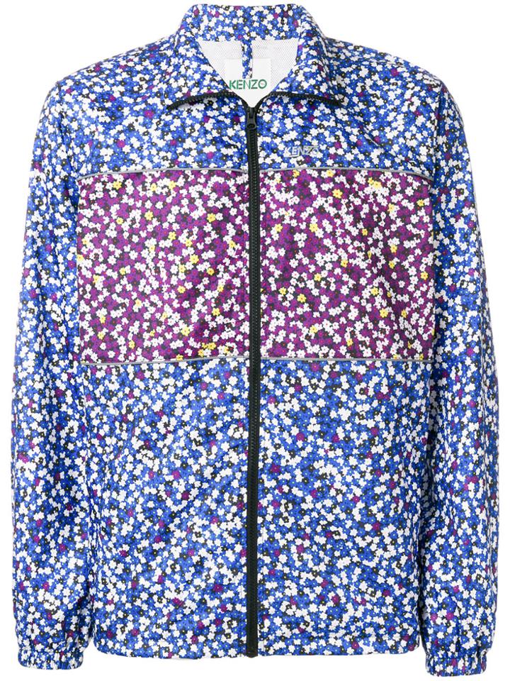 Kenzo Jackie Flowers Jacket - Blue