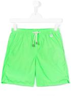 Mc2 Saint Barth Kids - Teen Prime Pantone Swimshorts - Kids - Polyamide - 16 Yrs, Green