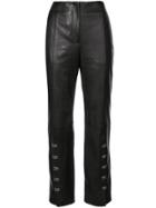 Jonathan Simkhai Leather E-cig Pant - Black
