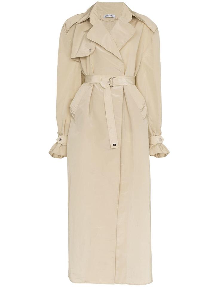 Supriya Lele Lightweight Trench Coat - Neutrals