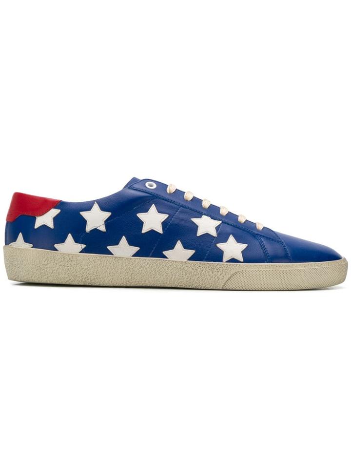 Saint Laurent Stars Sneakers - Blue