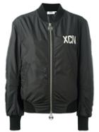 Gcds Bomber Jacket, Women's, Size: Large, Black, Polyamide/polyester