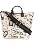 Dolce & Gabbana Beatrice Mural Tote Bag - Neutrals