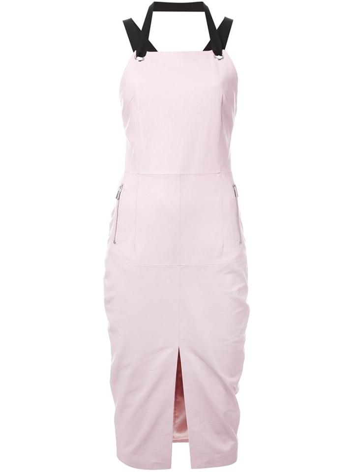 Rebecca Vallance 'astor' Apron Dress, Women's, Size: 10, Pink/purple, Lamb Skin