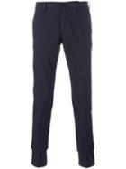 Incotex Skinny Trousers, Men's, Size: 46, Blue, Cotton/spandex/elastane