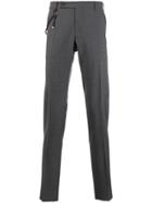 Berwich Chinos With Side Rope Detail - Grey
