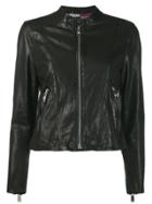 Plein Sport Moto Jacket - Black