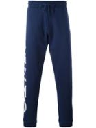 Kenzo Logo Trackpants - Blue