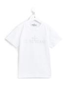Stone Island Kids Logo Applique T-shirt