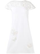 Valentino Lace Dress, Women's, Size: Medium, White, Viscose/polyester/cotton
