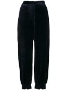 Stella Mccartney Elastic Cuff Trousers - Blue