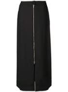 Pierantoniogaspari Full Zip Detail Skirt - Black