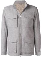 Eleventy Four-pocket Jacket - Grey