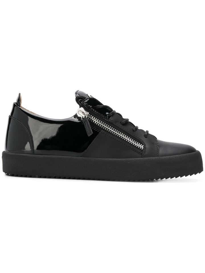 Giuseppe Zanotti Double Low-top Sneakers - Black