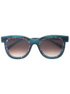 Thierry Lasry Savvvy Square Sunglasses - Black