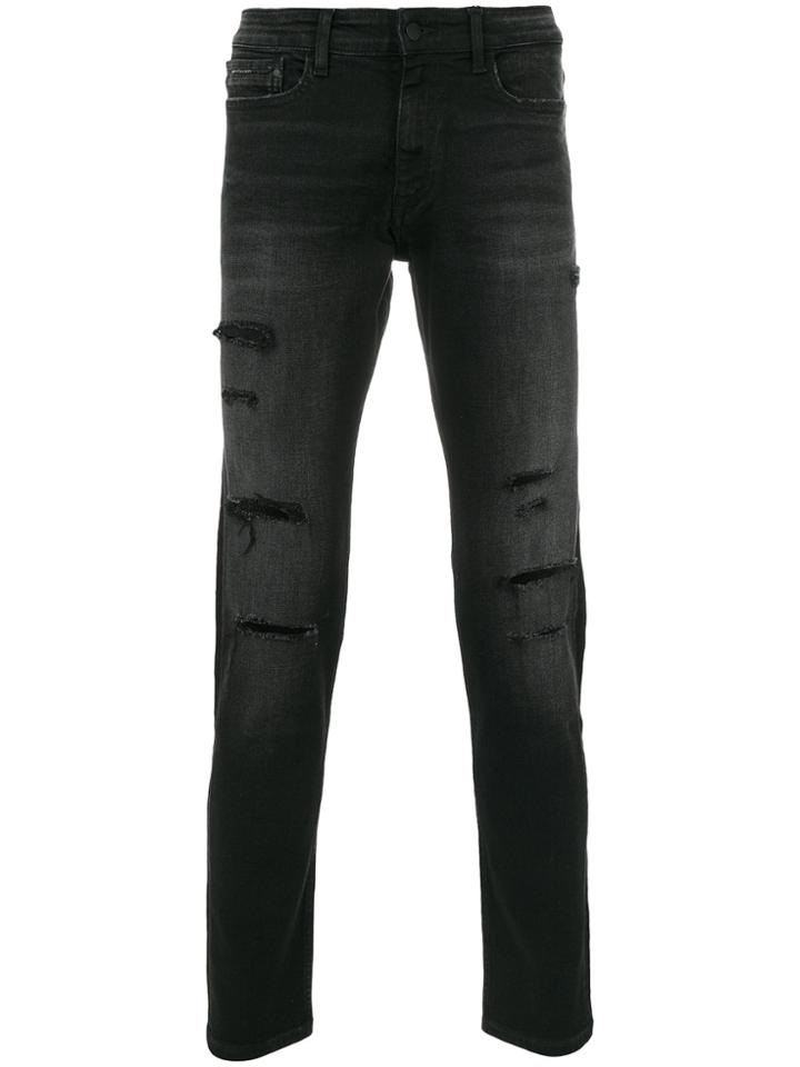 Calvin Klein Jeans Distressed Jeans - Black