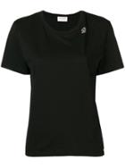 Saint Laurent Round Neck T-shirt - Black