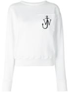 Jw Anderson Logo Sweatshirt - White
