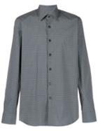 Prada Patterned Shirt - Grey