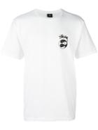 Stussy 'yin Yang' T-shirt, Men's, Size: Large, White, Cotton