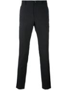 Ps By Paul Smith Slim-fit Tailored Trousers, Men's, Size: 30, Black, Viscose/wool