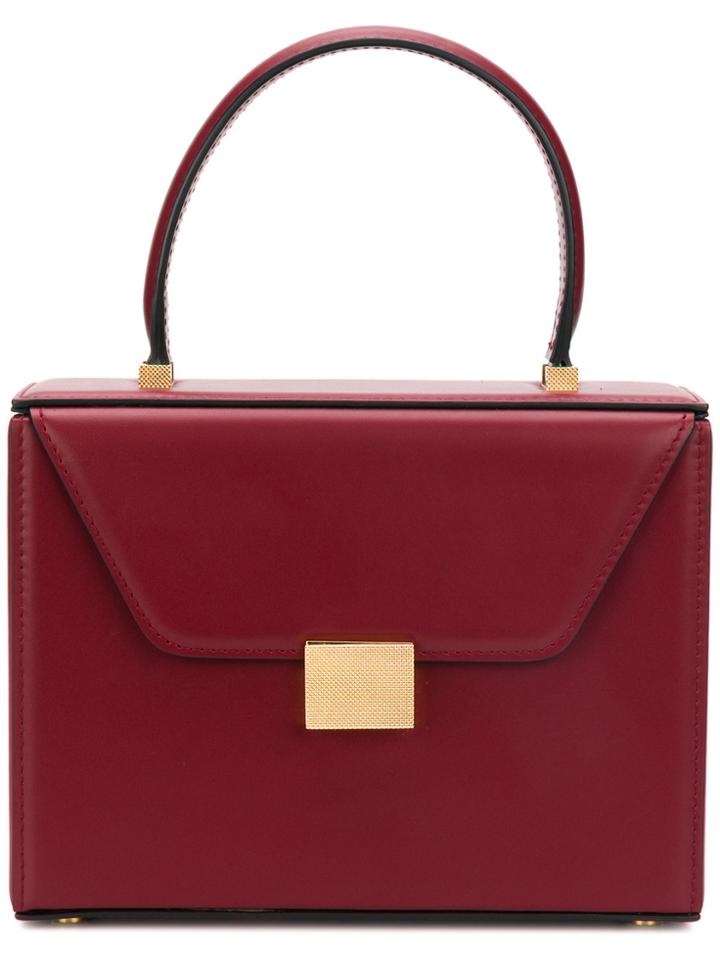 Victoria Beckham Vanity Top Handle Bag - Red