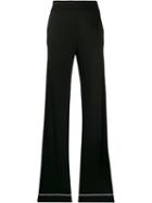 Barrie High-waisted Trousers - Black