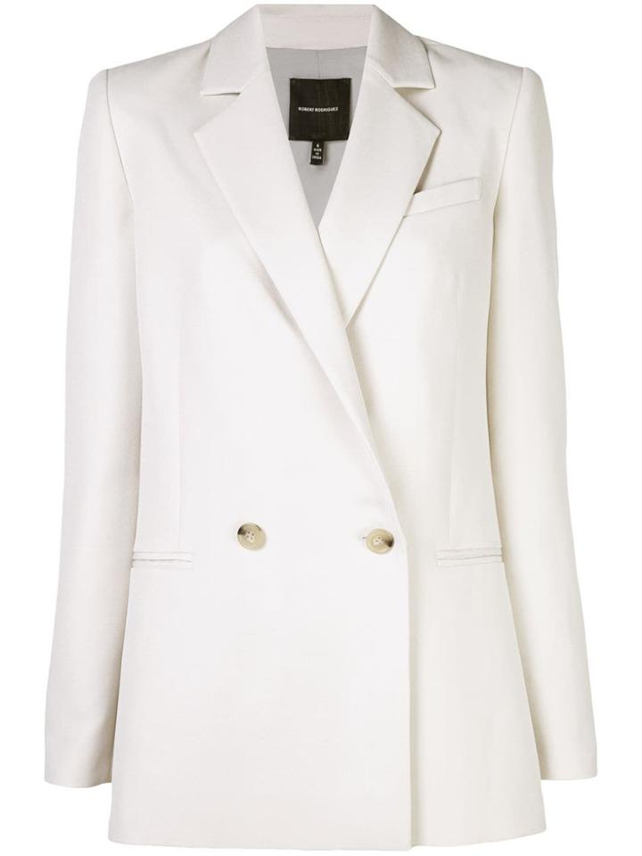 Robert Rodriguez Studio Aaron Double-breasted Blazer - Neutrals