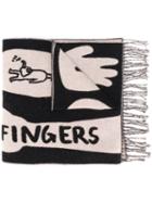 Henrik Vibskov Hand Print Scarf - Black