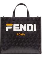 Fendi Fendimania Shopping S Bag - Black