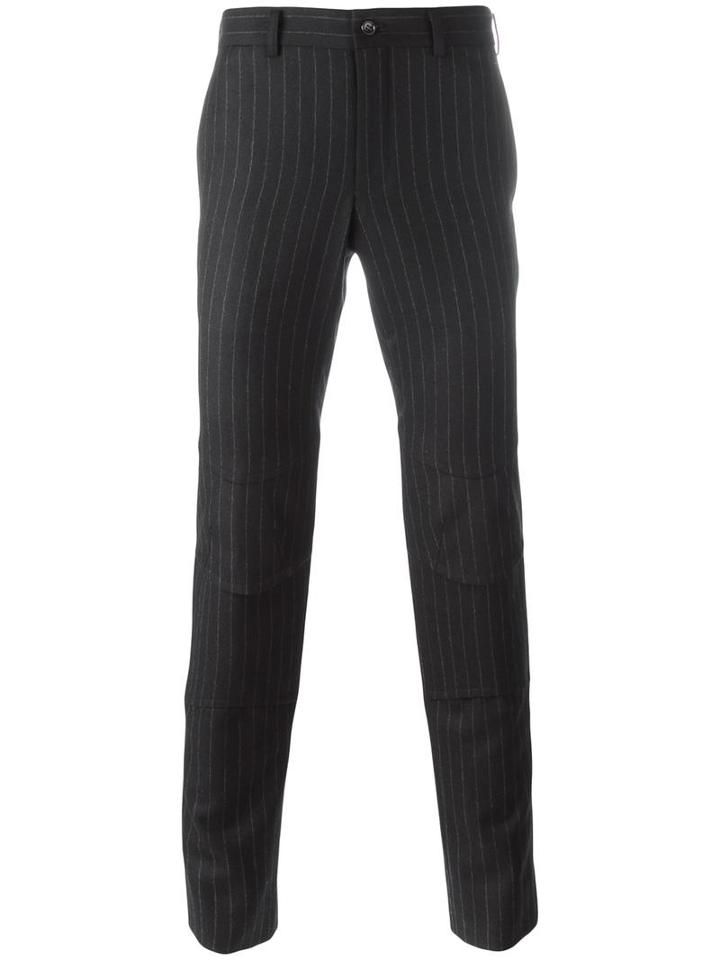 Comme Des Garçons Homme Plus Skinny Trousers, Men's, Size: Medium, Black, Wool