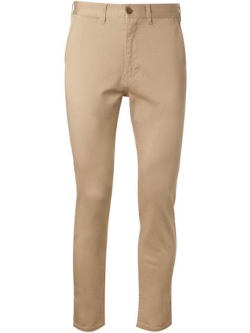 Fadeless Cropped Chino Trousers - Nude & Neutrals