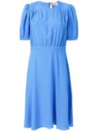 No21 Pleated Top Dress - Blue