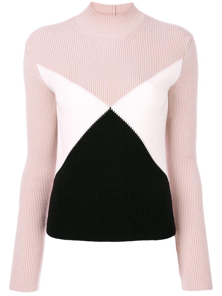 Valentino Colour Block Jumper - Multicolour