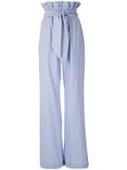 Olympiah Laurier Paperbag Waist Trousers - Blue